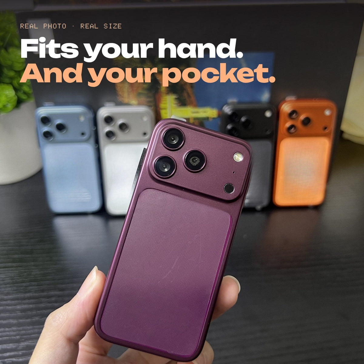LITTL 18 Pro held in one hand