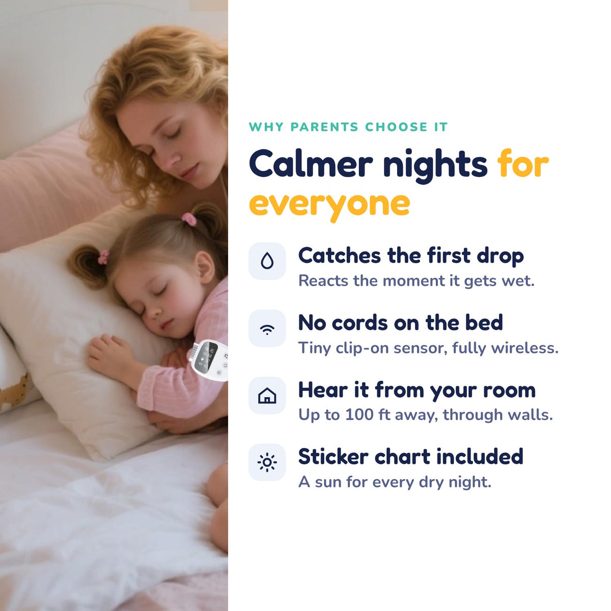 Why parents choose the Trioce bedwetting alarm